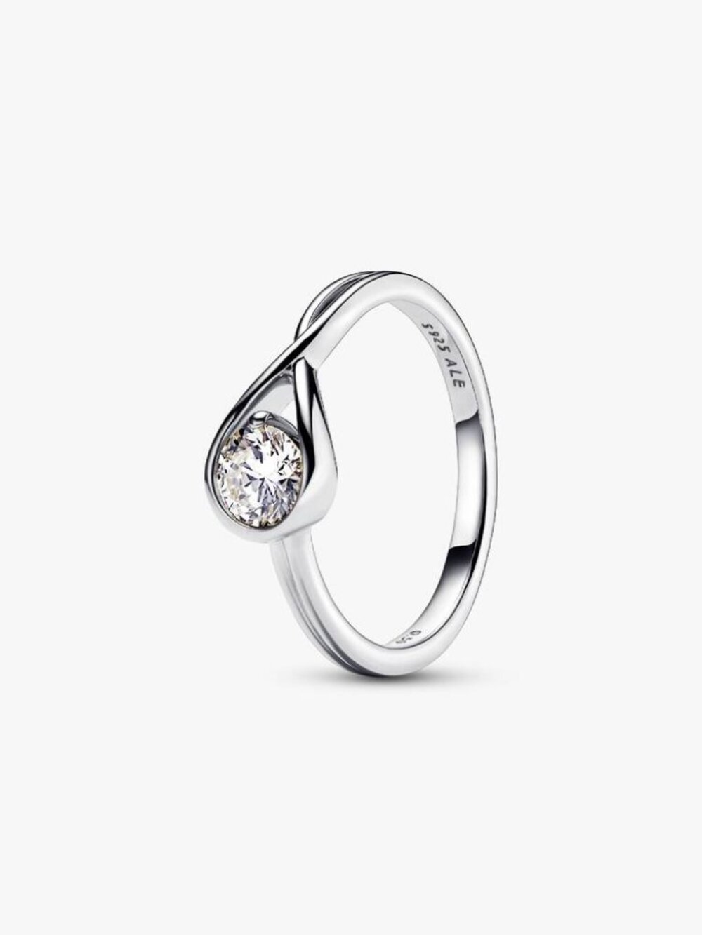 Pandora FINAL SALE - Infinite Sterling Silver Lab-grown Diamond Ring